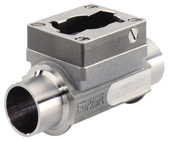 Burkert Inline Sensor-fitting with Paddle Wheel, S030